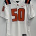 Nike Men's Illinois #50 Orange Replica Football Jersey