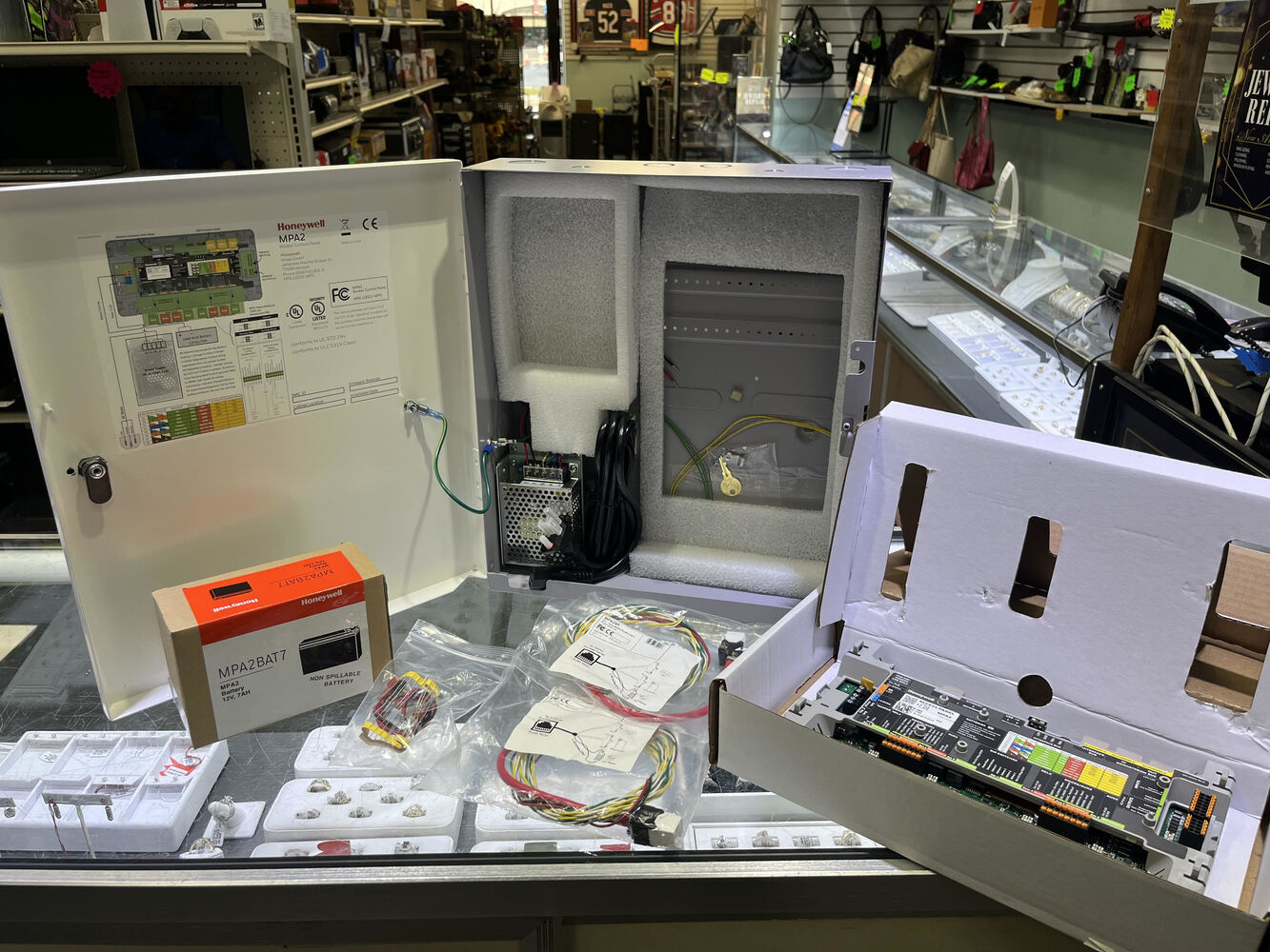 Honeywell MPA2 Access Control Panel w/battery Sterling & Knight