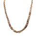 14kt Tri-Color 16" 10.5mm Braided Necklace