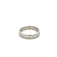 14kt White Gold .50ct two Diamond Band