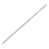  14kt White Gold 7" 3.25mm 1.75ct tw Diamond Tennis Bracelet
