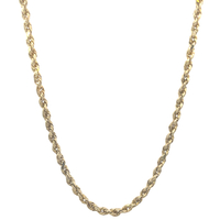  14kt Yellow Gold 18" 2.75mm Rope Chain