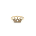 10kt Yellow Gold .20ct tw Diamond Crown Ring