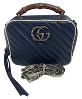 Gucci Vintage Marmont Bamboo Handle Shoulder Bag