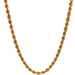 10kt Yellow Gold 23" 3.5mm Rope Link Chain