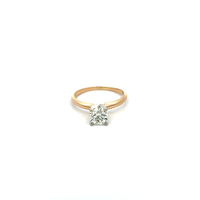 14kt Yellow Gold 1.02ct Diamond Solitaire Ring