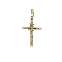 10kt Yellow Gold Crucifix Cross Pendant