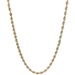  18kt Yellow Gold 19.5" 2.5mm Rope Chain