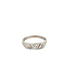 10kt White Gold Diamond Love Ring