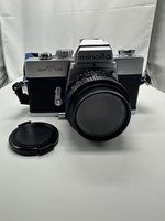 Minolta SRT 102 35mm Camera with 50mm Lens & Protector Case Pre-owned