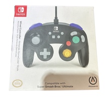 Power A Nintendo Switch Black Wired Controller