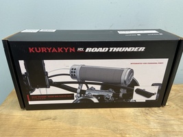 Kuryakyn Road Thunder Silver 300w Motorcycle Speaker Sound Bar Plus  