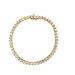  14kt Yellow Gold 8" 5.5mm 4.00ct tw Diamond Tennis Bracelet