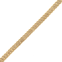 14kt Yellow Gold 7" 6mm Rope Bracelet