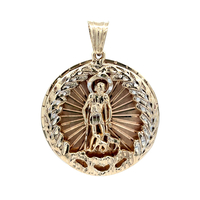  10kt Yellow Gold San Lazaro Pendant