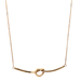  10kt Yellow Gold 18" Knot Necklace