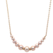 14kt Yellow Gold 18" Pearl Necklace