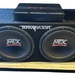 Terminator mtx audio 1200 Watt Dual Subwoofers 12"