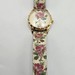 Gucci G-Timeless YA1264084 Flower Print Dial Stainless Steel Women's Watch