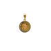 14kt Yellow Gold St Christopher Charm