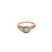  14kt Rose Gold .75ct tw Diamond Halo Engagement Ring