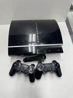 Sony PlayStation 3 w/Power Cords and 2 Controllers