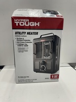 Hyper Tough Black 1500w Heavy Duty 2-Setting Electric Utility Space Heater