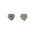 Tiffany & Co. Mini Heart Earrings Silver 