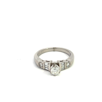 Platinum .50ct tw Diamond Ring