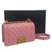 Chanel Calfskin Quilted Small Boy Flap Pink