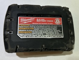 Milwaukee M18 18-Volt 2.0 Ah Lithium-Ion Compact Battery