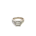 14kt White Gold 1.00ct tw Diamond Engagement Ring