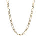 14kt Yellow Gold 24" 4.5mm Hollow Figaro Link Chain
