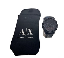 Armani Exchange Men's Rubber Black Edition Ax1203