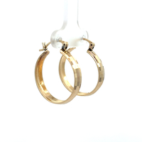 14kt Yellow Gold Hoop Earrings 