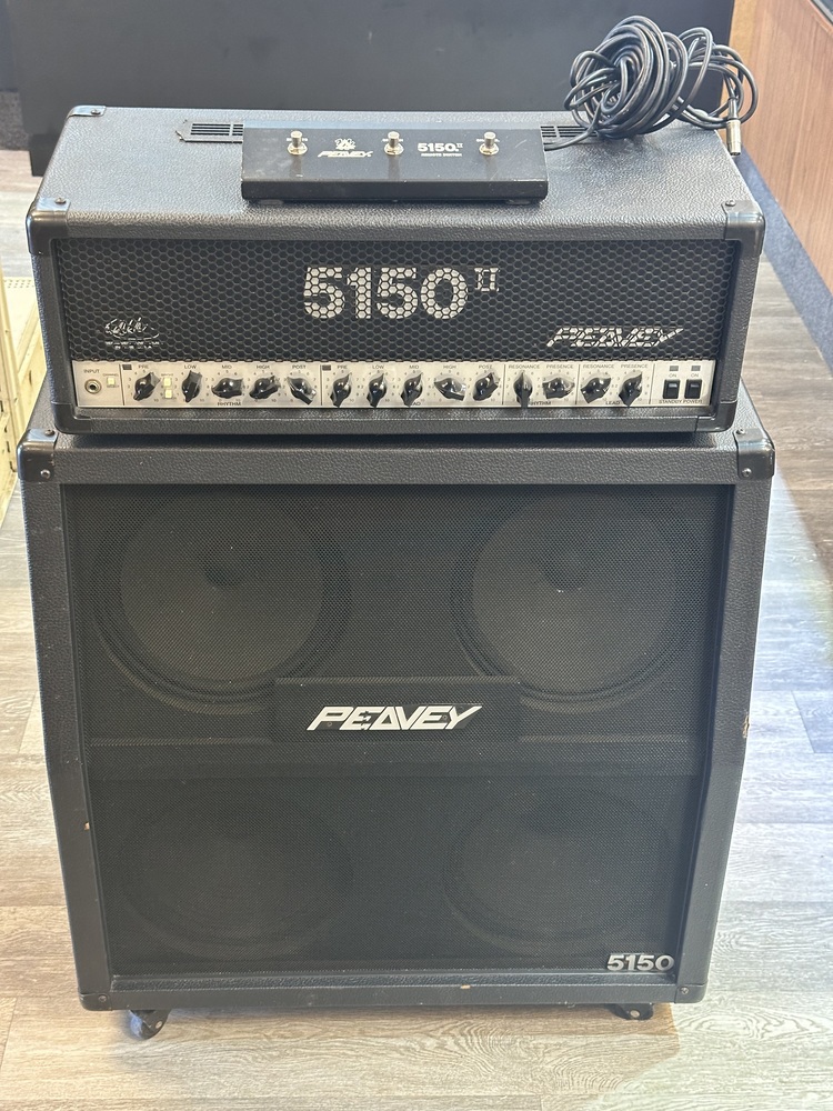 PEAVEY 5150 II EVH EDDIE VAN HALEN Guitar Amplifier w Slant Cabinet and  Remote | Sterling & Knight Jewelry & Pawn