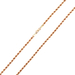 10kt Rose Gold 24" 2.5mm Rope Chain