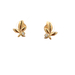 Tiffany & Co. 18kt Yellow Gold Diamond Paloma Picasso Olive Leaf Stud Earrings 