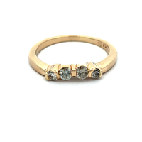 14kt Yellow Gold .16ct tw Diamond Band