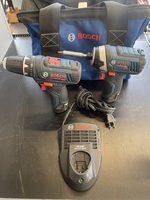 BOSCH 12V Max 2-Tool Brushless Combo Kit W/ 3/8" Drill 1/4" Impact, 2 Batt +Char