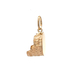 18kt Yellow Gold Ancient Roman Colosseum Charm