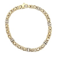 14kt Yellow Gold 8.5" 6mm Fancy Bracelet