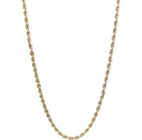 14kt Yellow Gold 24" 2mm Rope Chain