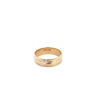 10kt Yellow Gold Cross Ring  