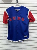 Vintage True Fan Chicago Cubs Button Down Jersey