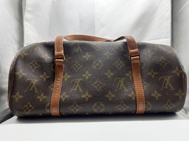 Louis Vuitton Papillon Shoulder Bag GM Brown Leather