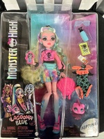 Monster High Doll Lagoona Blue Rainbow Hair Pet Fish Neptuna Accessories 2022
