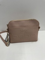 Bebe Dusty Rose Polly Dome Shaped Crossbody E02-3663SF