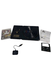 Dj Hero Renegade Wireless Turntable Controller For PS3 With Stand 