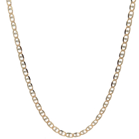 14kt Yellow Gold 18" 3mm Mariner Link Chain